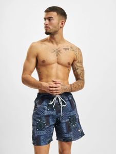 Pantalon homme Casual Urban Classics, avec cordon de serrage et poches, 100 g/m², bleu