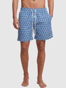 Pantaloncini da uomo casual Urban Classics 100 g/m² blu