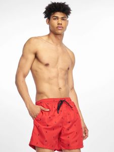 Pantaloni da uomo casual Urban Classics con coulisse, 115 g/m², rossi