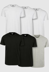 Modern Urban Classics men's T-shirt, 200 g/m², cotton, black/white/grey
