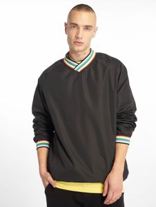 Felpa da uomo Urban Classics morbida con cerniera e tasche, 80 g/m², nera