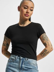 Modern Urban Classics women's stretch T-shirt, 180 g/m², cotton, black