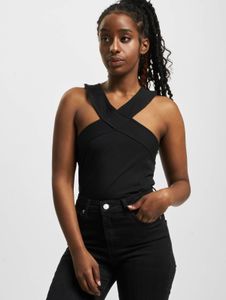 sporty Urban Classics women's stretch T-shirt 180 g/m² with cotton, black