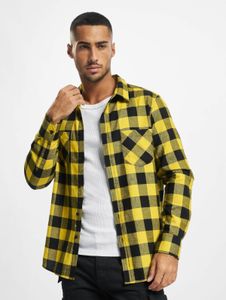 Polo homme Modern Urban Classics à poches, 120 g/m² coton, jaune