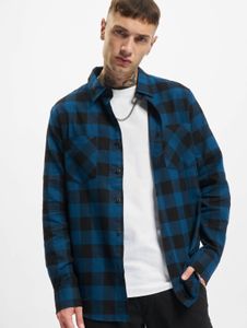 Polo homme Casual Urban Classics, 120 g/m², coton, bleu/noir