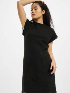 Abito femminile Urban Classics da donna, elasticizzato 300 g/m² in cotone, nero