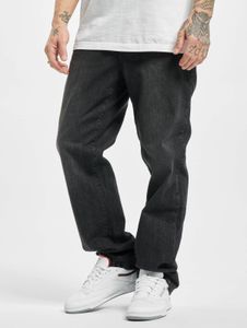 Jean homme Casual URBAN CLASSICS avec poches zippées, coton 370 g/m², noir