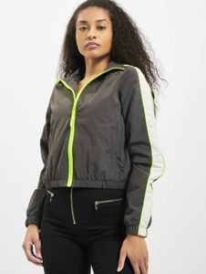 Casual Urban Classics women's jacket with zippers and pockets, 116 g/m², grey