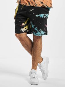 Short homme Urban Classics léger, avec cordon de serrage et poches, coton 240 g/m², noir