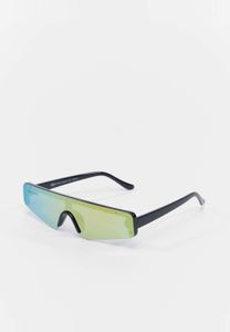 Lunettes de soleil unisexes Striking Urban Classics, noir et blanc