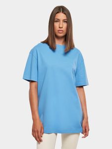 sporty Urban Classics women's oversized T-shirt, 220 g/m², cotton, blue