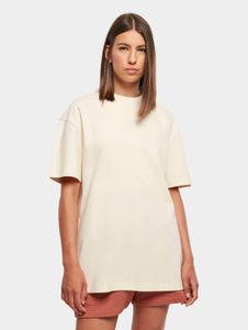 sporty Urban Classics women's oversized T-shirt, 220 g/m², cotton, ecru-white