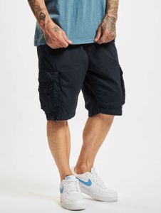 Short homme Urban Classics léger, avec cordon de serrage et poches, 200 g/m² coton, bleu marine