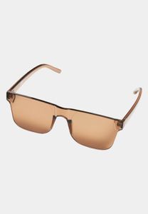 modische Urban Classics Unisex Sonnenbrille Straight Fit Braun