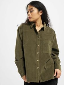 Modern Urban Classics women's polo shirt, 200 g/m², cotton, khaki