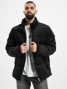 moderne URBAN CLASSICS Herren Jacke Reißverschluss Taschen 230 g/m² mit Baumwolle Schwarz