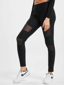 Modern Urban Classics Women's Stretch Mesh Trousers 300 g/m² Black