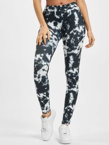 Casual Urban Classics women's stretch trousers, 200 g/m², black/white