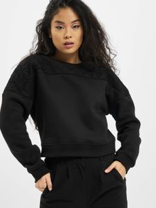 Soft Urban Classics women's oversized sweatshirt, 300 g/m², cotton, black