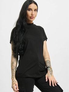 T-shirt femme URBAN CLASSICS confortable, coupe oversize, 150 g/m², noir