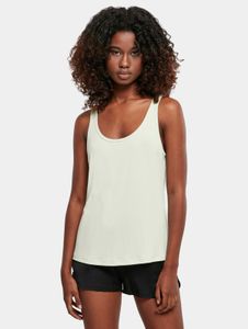 Comfortable Urban Classics women's T-shirt, 200 g/m², pastel green