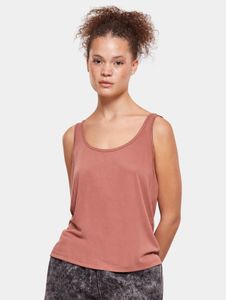 Comoda t-shirt da donna Urban Classics 200 g/m² color terracotta arancione
