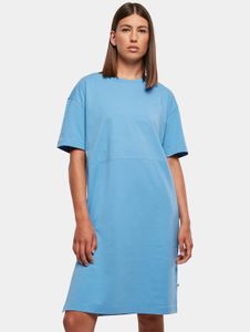 Comfortable Urban Classics women's oversized T-shirt, 180 g/m², cotton, blue