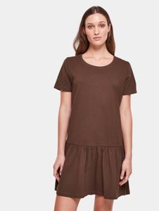 T-shirt femme Casual Urban Classics, 180 g/m², coton, marron