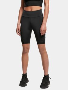 Comfortable Urban Classics women's shorts, stretch fabric, 210 g/m², black