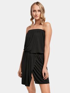 Robe légère Urban Classics pour femme, tissu stretch, 170 g/m², noire