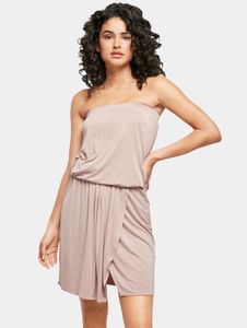 Robe Urban Classics pour femme, extensible avec poches, coupe oversize, rose antique