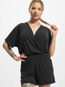 Abito da donna Urban Classics leggero con tasche, vestibilità oversize, 200 g/m², nero