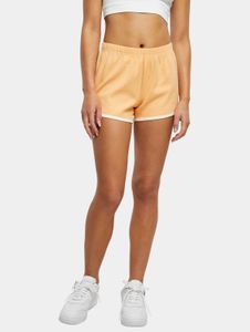 Comfortable Urban Classics women's shorts, 240 g/m², cotton, orange