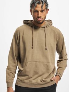 Comoda felpa con cappuccio da uomo Urban Classics con polsini e cappuccio a coste, 300 g/m² di cotone, color kaki