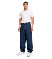 Modern URBAN CLASSICS men's 5-pocket style cotton jeans – blue