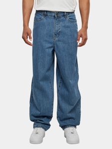 Jean homme URBAN CLASSICS élégant, poches zippées, coton 150 g/m², bleu