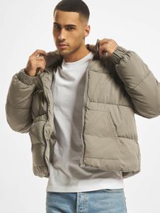 Giacca da uomo moderna URBAN CLASSICS con cerniere, tasche, 96 g/m², grigia