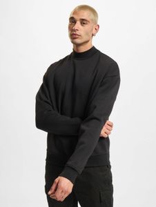 Modern Urban Classics Men's Oversized Fleece Sweatshirt 300 g/m² with Cotton, Black