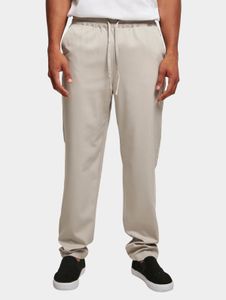 Jeans da uomo Urban Classics eleganti, elasticizzati, con coulisse e tasche, colore grigio.