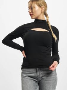 Casual Urban Classics women's stretch sweatshirt, 180 g/m², with cotton, black