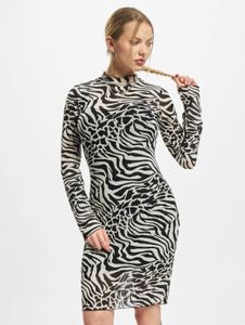Robe légère Urban Classics pour femme, maille extensible, 117 g/m², blanc/noir