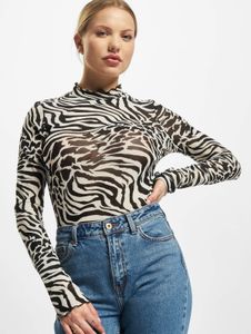 Casual Urban Classics women's sweatshirt, stretch mesh, 117 g/m², white/black