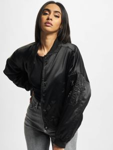 Functional Urban Classics women's jacket, stretch, zip-up, ribbed knit, black