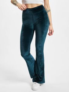 comfortable Urban Classics women's trousers stretch 200 g/m² blue