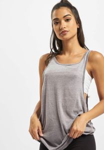T-shirt femme Urban Classics gris, style sportif, 130 g/m²