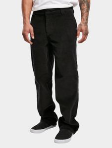 Jeans casual da uomo URBAN CLASSICS con tasche con zip, cotone 280 g/m², neri