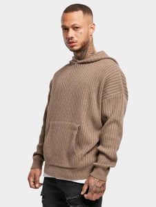 Felpa con cappuccio da uomo Modern URBAN CLASSICS, 5 g/m² color kaki