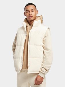 Giacca casual da uomo URBAN CLASSICS con coulisse e cerniera, 136 g/m², ecru-bianco