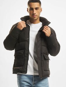 Giacca da uomo funzionale URBAN CLASSICS con cerniera, 68 g/m², nera