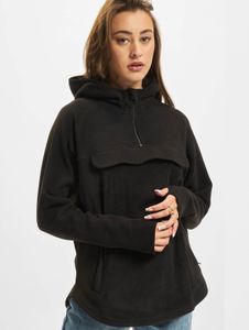 Soft Urban Classics women's hoodie with zipper pockets, 180 g/m², black